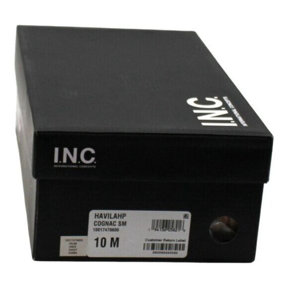 Inc Womens Brown 1 Platform Padded Ankle Strap Espadrille Shoes - Picture 9 of 9